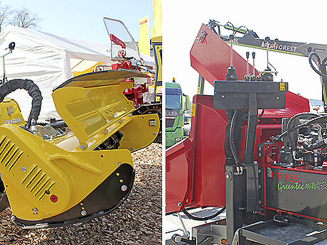 FORST live 2019: Häcksler und Mähraupen als Paradebeispiele für Sicherheit und Effizienz  