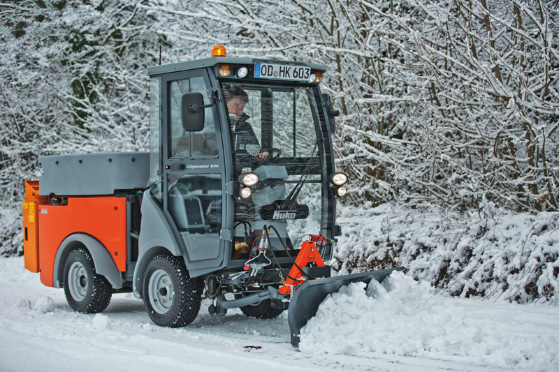 Professioneller Winterdienst ganz ohne Spezialfahrzeug