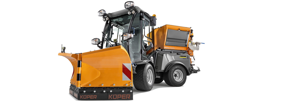 Kärcher: Kommunaler Geräteträger MIC 70 mit neuem Motor