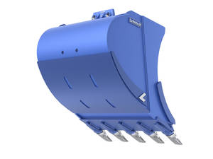 Der Sandwichboden der Lehnhoff GP-Universaltiefl&ouml;ffel sch&uuml;tzt zus&auml;tzlich vor Verschlei&szlig; und Schlageinwirkung.artstahl GmbH u. Co. KG 