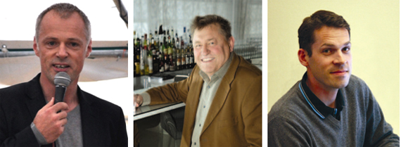 Thomas Friedrich, Bo Andersson, Markus Olofsson