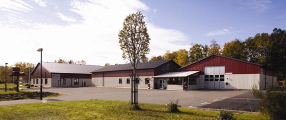 Der Firmensitz der RF System AB in Vinslöv, Schweden 