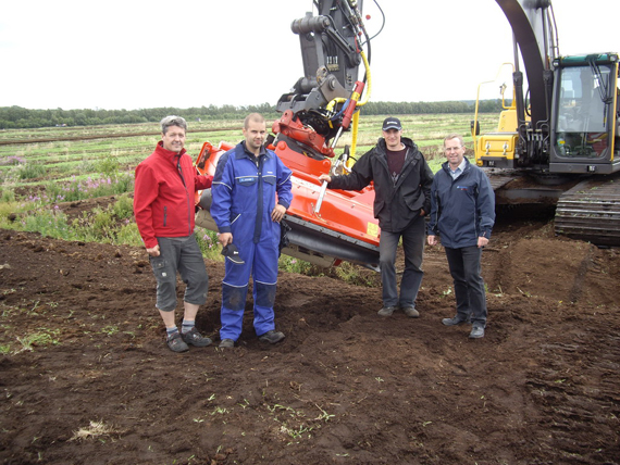 Jens Lieber (Indexator), Florian J&auml;schke (Swecon, Achim), Sergej Seibel (Meiners) und Thomas Horatschek (Indexator) - v.l.n.r
