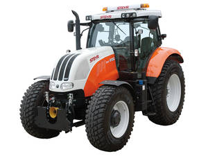 Der Steyr 6130 CVT (171 PS Maximalleistung), der STEYR 6145 CVT (188 PS Maximalleistung) sowie der STEYR 6160 (203 PS Maximalleistung) können ab sofort in der eco Tech Variante und Kommunal-Ausstattung bestellt werden. 