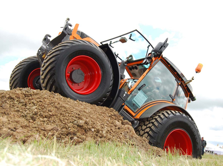 Der 200 Vario &ndash; Sicher, auch in Hanglagen.