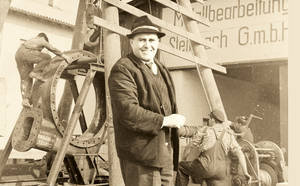 Ernst Günter Lehnhoff setzte schon vor 50 Jahren auf innovative Ingenieursleistung.  