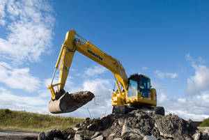 Komatsu bringt neuen Hydraulikbagger PC228USLC-8 auf den Markt Foto: Komatsu
