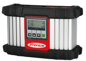 Das neue Batterieladesystem Acctiva Professional 35A wird auf der Automechanika der &Ouml;ffentlichkeit vorgestellt.