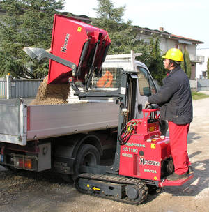 Hinowa Minidumper sind kleine Raupentransporter der Extraklasse