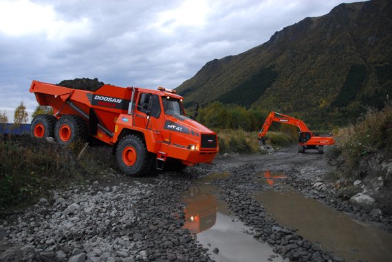 Doosan Muldenkipper MT41