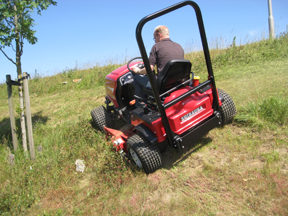 Der neue SG280 von Shibaura f&uuml;r das M&auml;hen an H&auml;ngen