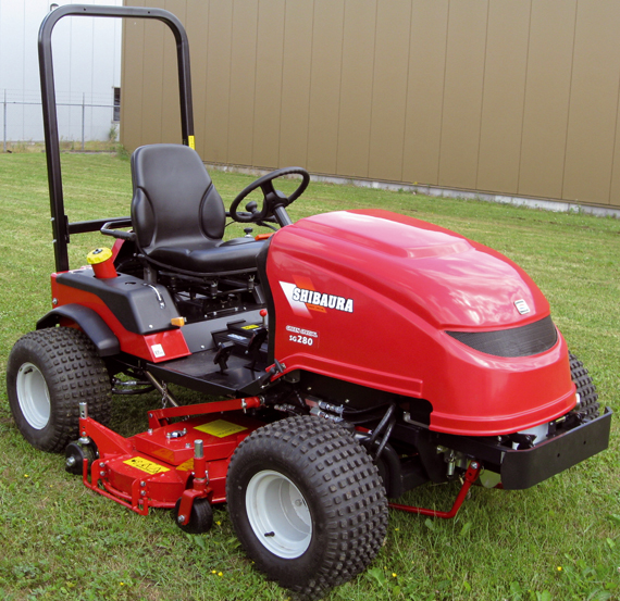 Der neue SG280 von Shibaura f&uuml;r das M&auml;hen an H&auml;ngen