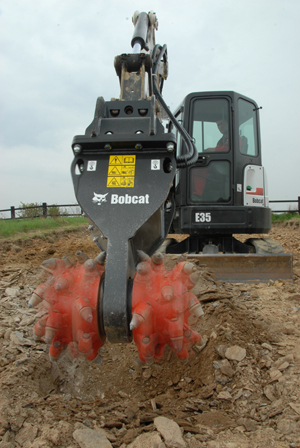 Bobcat präsentiert neue Felsfräsen 