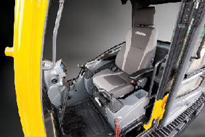 Die Kabine der 9er-Serie bietet eine saubere, komfortable und &lsquo;stressfreie&rsquo; Arbeitsumgebung.