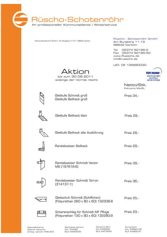 R&uuml;scho Gleitkufen